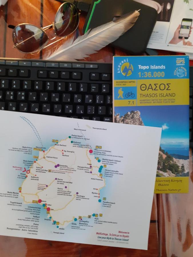 Το Σπίτι Με Το Πηγάδι - Wellcottage Thassos Skála Kallirákhis 外观 照片